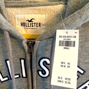 Holster brand new sweatshirt with zipper